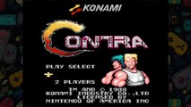 Contra (NES) Full Gameplay Walkthrough  No Commentary 【infinity lives】