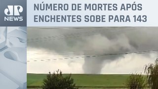 Tornado é registrado em cidades do Rio Grande do Sul