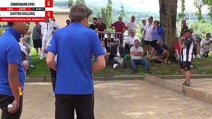 MINI WebTV Pétanque : Finale du Championnat doublette seniors de Haute-Savoie à Thonon-les-Bains