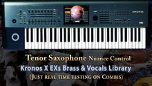 Korg Kronos EXs Library Brass & Vocals Suite (part 3)