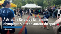 À Arles, le Relais de la flamme olympique s’attend autour du sport