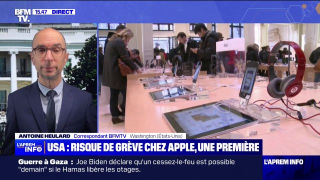 États-Unis: les employés d'une boutique Apple près de Baltimore votent une grève à 98%, une situation inédite pour la marque dans le pays