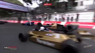 F1 GP Monaco Historic 2024 Serie G Start Crashes