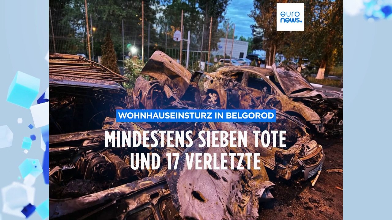 Russland beschuldigt Ukraine: Mindestens sieben Tote nach Wohnhauseinsturz