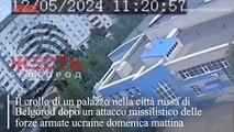 Belgorod, un palazzo crolla sotto il fuoco dei missili ucraini: 19 feriti