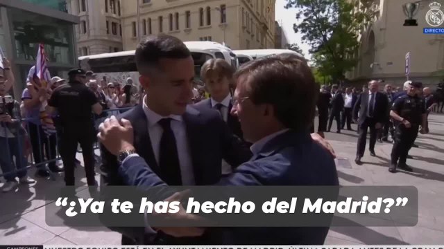 El vacile de Lucas Vázquez a Almeida que no gustará en el Atleti