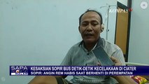 Kesaksian Sopir Bus soal Detik-Detik Kecelakaan di Subang: Banting Setir untuk Hindari Banyak Korban