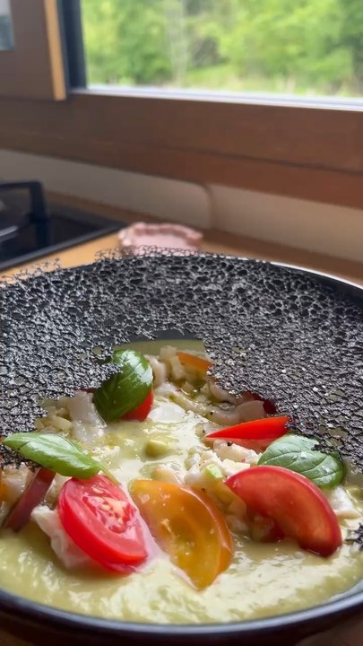 Tuile noire (recette sur insta)
