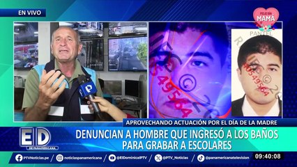 Pedófilo arruina acto del Día de la Madre: lo acusan de grabar a escolares en el baño