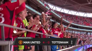 Manchester United thump Tottenham to win first-ever FA Cup title