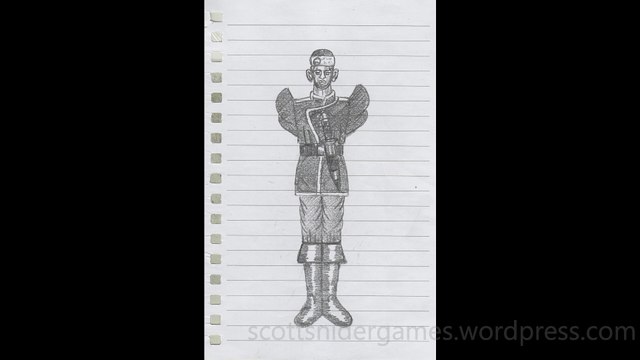 Soldier Pencil Sketch Video #203 (05-12-2024)