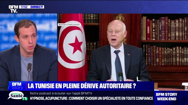 Avocate arrêtée en plein direct à la télévision en Tunisie: le texte de loi qui justifie son arrestation n'est utilisé que contre les opposants , affirme Hatem Nafti, essayiste franco-tunisien