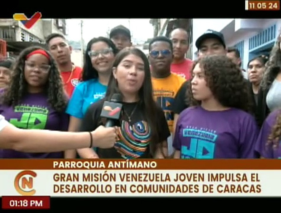 Caracas | Gran Misión Venezuela Joven impulsa desarrollo en comunidades de Caracas