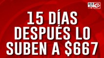 Estalló el aumento del subte: a partir del viernes sale $570