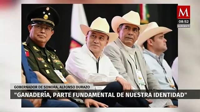 Gobernador de Sonora, Alfonso Durazo, acude a la asamblea general de UGRS
