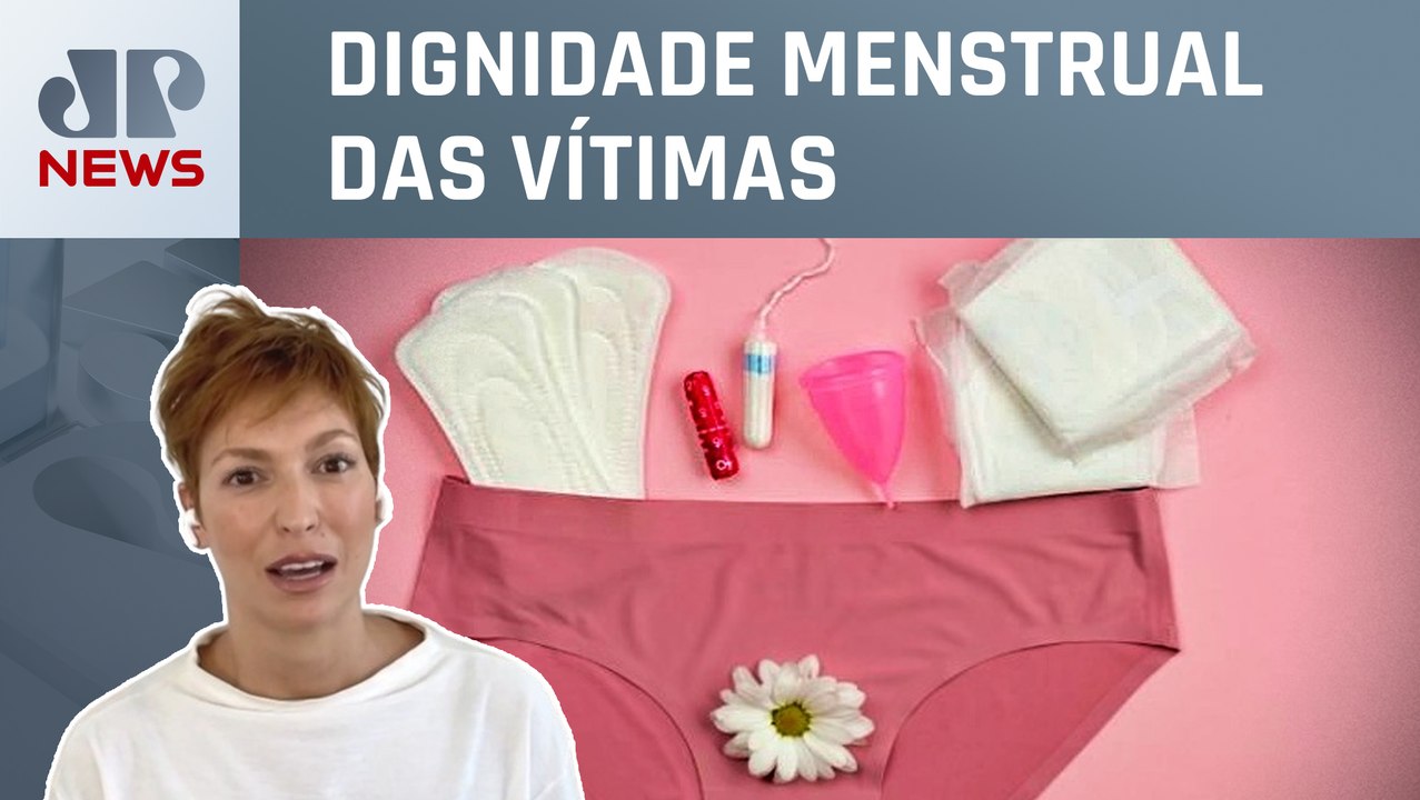 Voluntária fala sobre campanha no RS: “Saúde feminina inclui absorvente e menstruação”