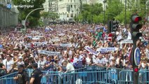 Así ha sido la celebración del Real Madrid en Cibeles por el 36º título de LaLiga