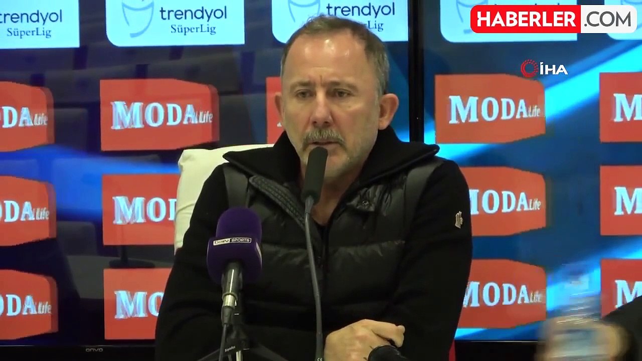 Sergen Yalçın: 'Kaybettiğimiz için üzgünüz'