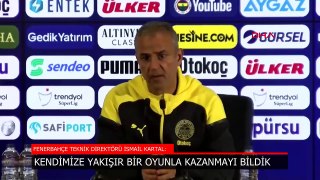 İsmail Kartal'dan derbi açıklaması: Galatasaray'ı yenmek için gideceğiz