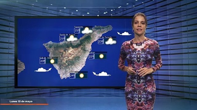 La previsión del tiempo en Canarias para el 13 de mayo de 2024, en Atlántico Televisión.