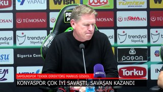 Markus Gisdol: Konyaspor çok iyi savaştı ve kazandı