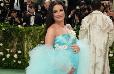 Lea Michele espera una niña