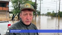 Los ríos aumentan su caudal en el sur de Brasil arrasado por las inundaciones