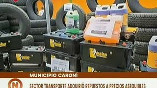 Bolívar | Jornada de ventas de insumos y repuestos favoreció a transportistas del mcpio. Caroní