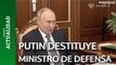 Putin sustituye en plena guerra a Serguéi Shoigú, su ministro de Defensa, tras 12 años en el cargo