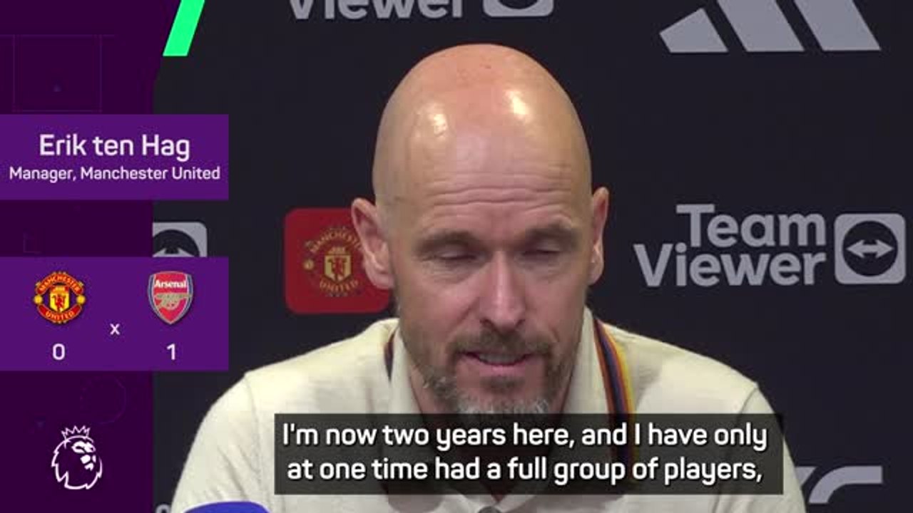 Managing United 'like swimming with your hands on your back' - Ten Hag
