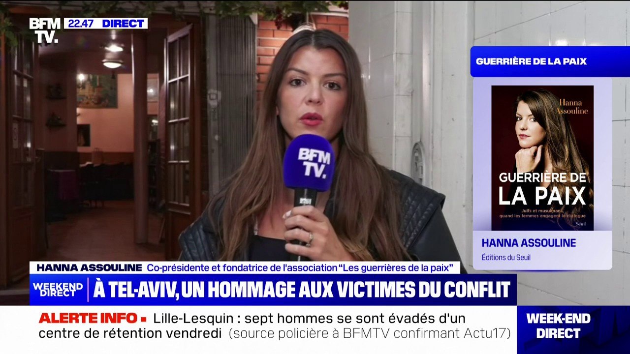 Hommage aux victimes israéliennes et palestiniennes à Tel-Aviv: "Une leçon de dignité qui nous oblige", affirme Hanna Assouline