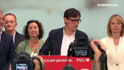 Illa celebra su victoria y anuncia que se postulará como president: "Los catalanes han decidido abrir una nueva etapa"