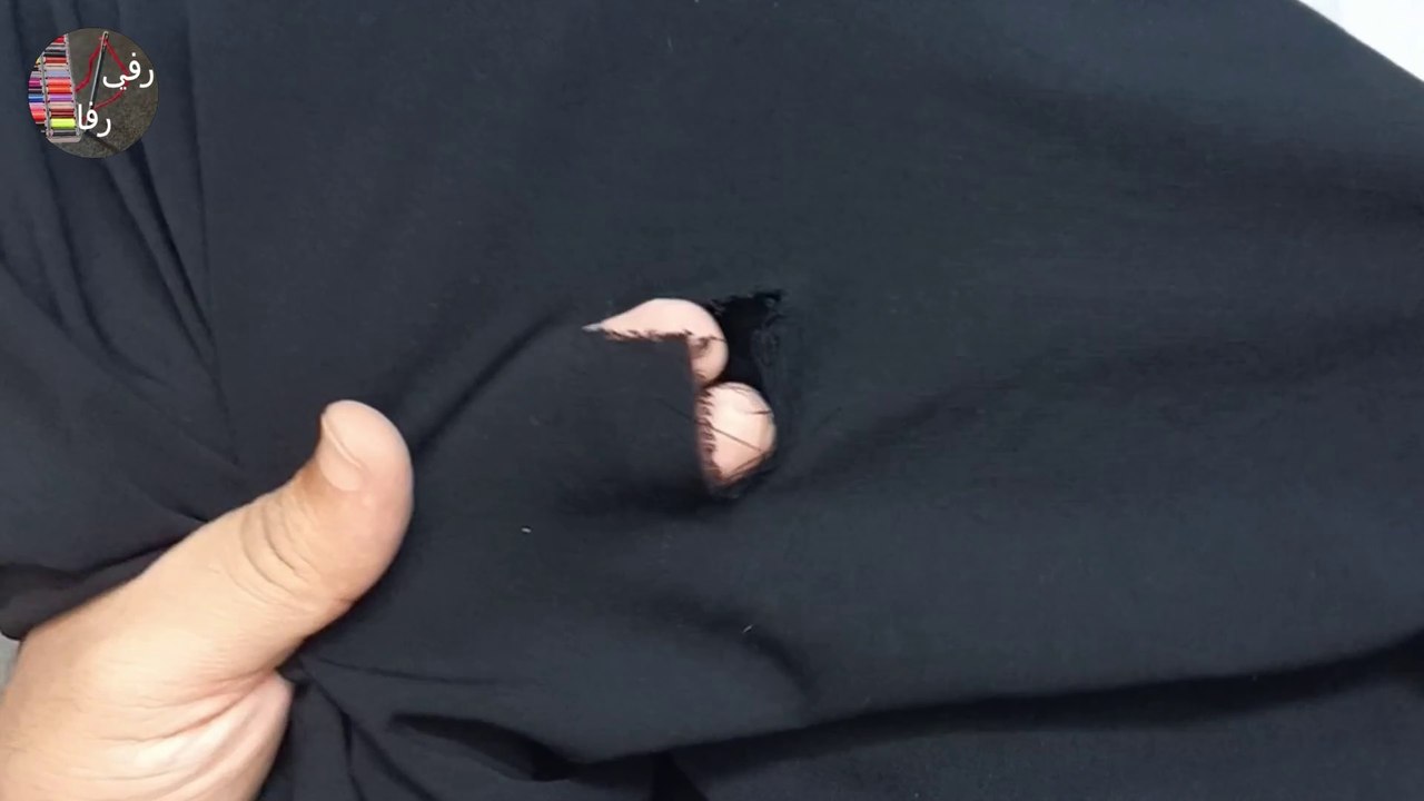 Now you can easily repair your abaya dress, even if the pieces are large.