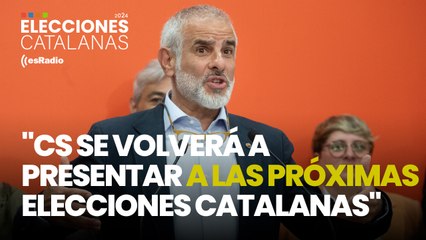 Carrizosa: "Cs se volverá a presentar a las próximas elecciones catalanas"