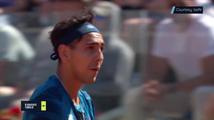 Download Video: Below par Djokovic turned over by Tabilo in Rome upset