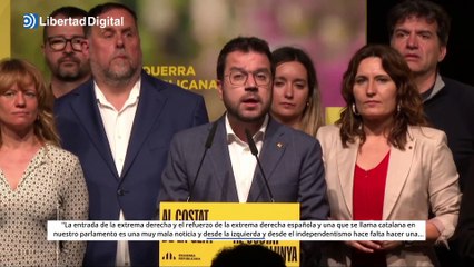 Aragonès: "A pesar de los resultados, el proyecto sigue adelante"