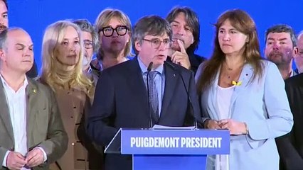 Puigdemont queda en segunda posición y se ve en condiciones de formar un Govern "sólido"