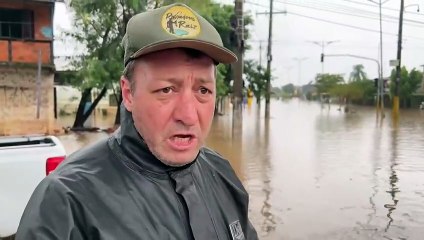 Nível dos rios volta a subir no sul, devastado por enchentes