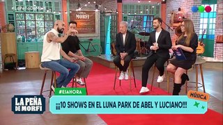 Abel Pintos y Luciano Pereyra anunciaron 10 shows juntos en el Luna Park
