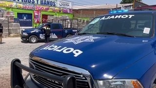 Dos sujetos, que iban a bordo en un vehículo con reporte de robo, dispararon a policías de Tonalá