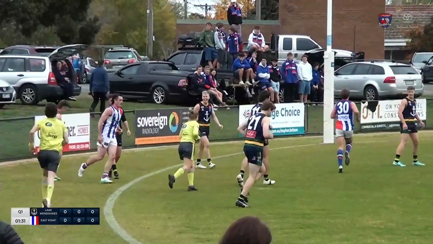 Watch East Point's Jordan Johnston highlights from the side's win over Lake Wendouree in round 5 of the 2024 BFNL season. Video supplied by Red Onion Creative.