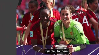 Man United players react to 'amazing' Women's FA Cup triumph