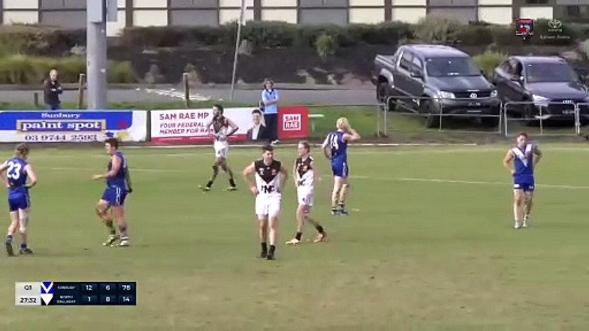 Watch Sunbury's Jake Sutton's highlights from the side's round 5 win over North Ballarat in the BFNL. Video suppled by Red Onion Creative.