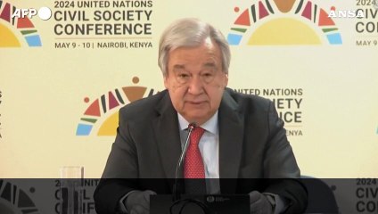 Download Video: Gaza, Guterres: 