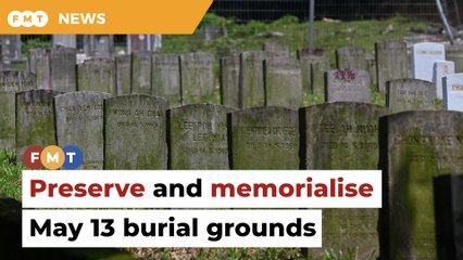 Preserve and memorialise May 13 burial grounds, govt told