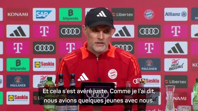 Bayern Munich - Tuchel : “Une atmosphère particulière avec les jeunes”