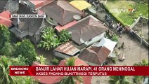 [BREAKING NEWS] Akibat Banjir Lahar Hujan Marapi, Jalan Nasional Kota Padang-Bukittinggi Terputus!