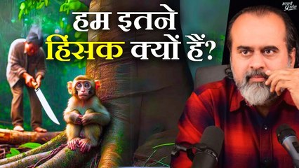 हम इतने हिंसक क्यों हैं ? || आचार्य प्रशांत (2016)