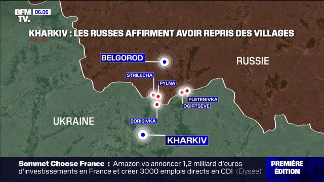 Les combats se poursuivent à Kharkiv (Ukraine), la Russie revendique la prise de plusieurs villages ce dimanche 12 mai