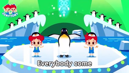 Penguin Dance Lets Sing and Dance Together with Penguins- Animal Songs for Kids JunyTony